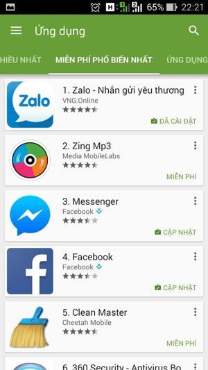 Tải CH Play APK Miễn Phí Về Cho Máy Điện Thoại Android