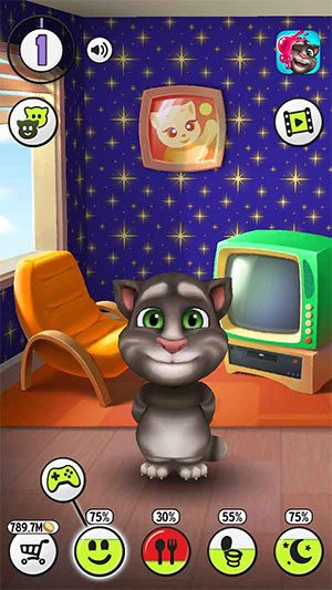 Tải Game My Talking Tom - Con Mèo Trai Biết Nói Về Điện Thoại