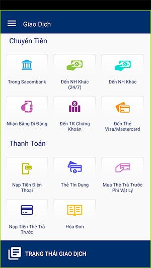 Tải Sacombank mBanking ứng dụng mobile banking Sacombank