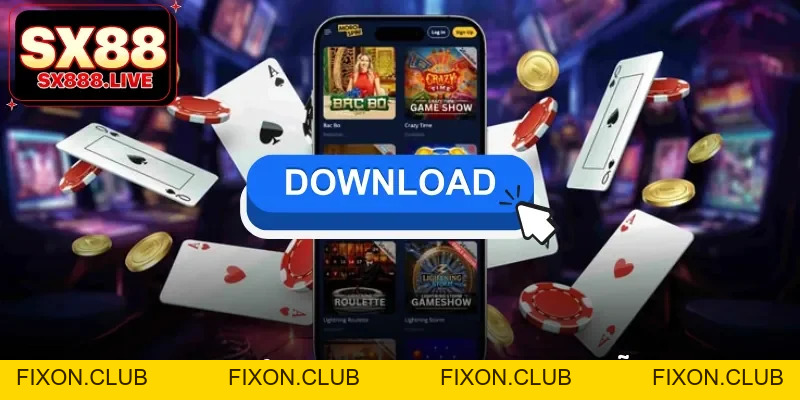 Hướng Dẫn Tải App Game Bài Uy Tín SX88 Siêu Tốc