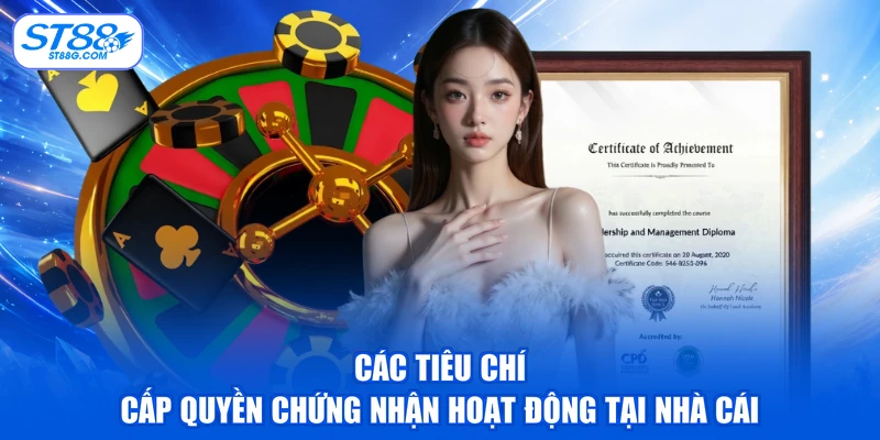 Giấy Phép Hoạt Động - Bảo Chứng Minh Bạch Từ ST88